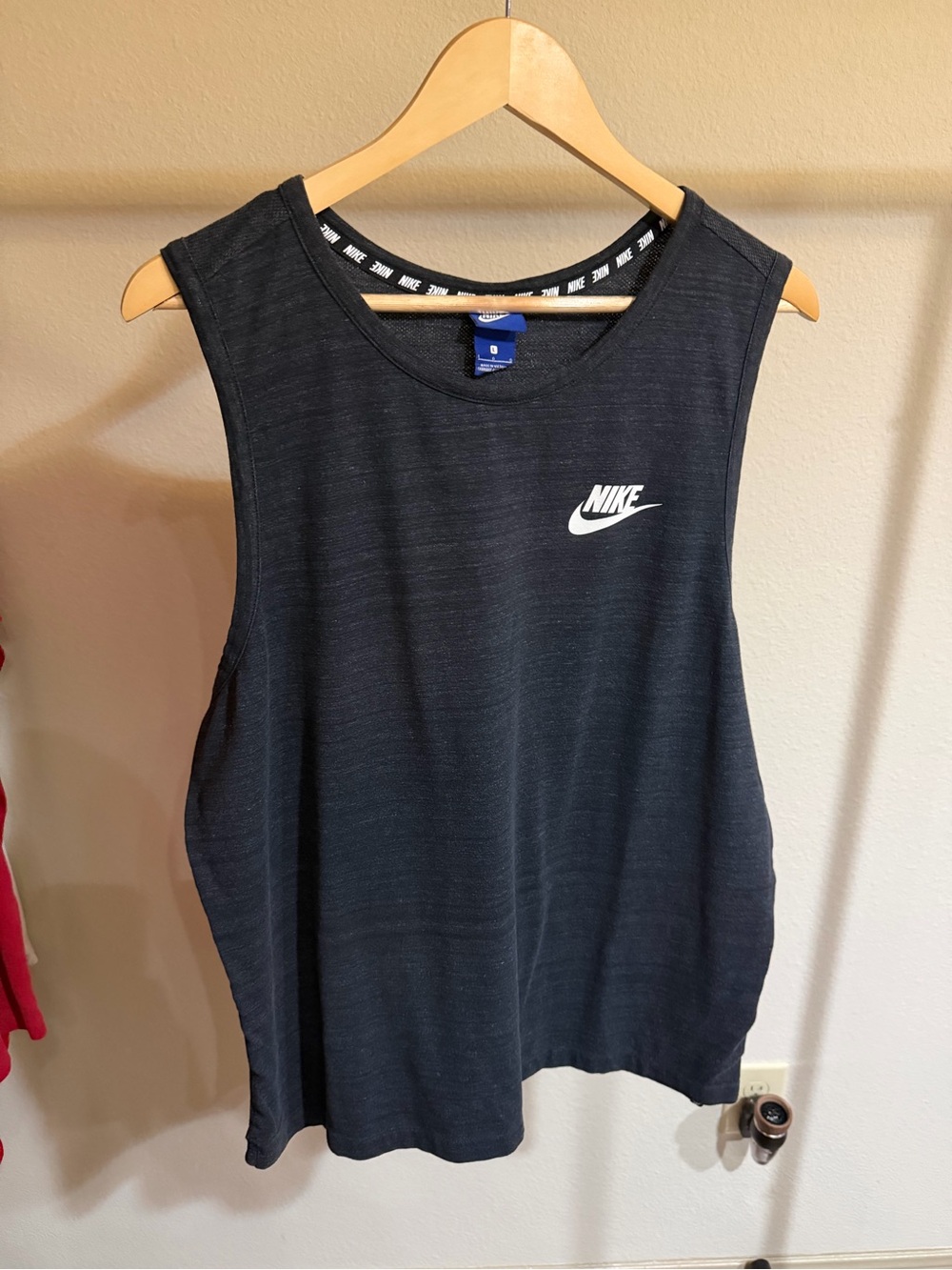Nike Sportswear Advance 15 Tank Size L (Black/White) 882153-010